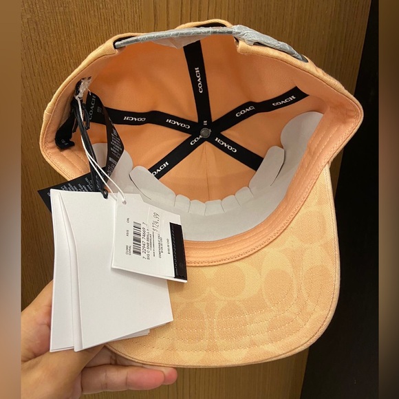 Coach Signature Sun Bleached Baseball Hat #CU365 - Picture 6 of 6